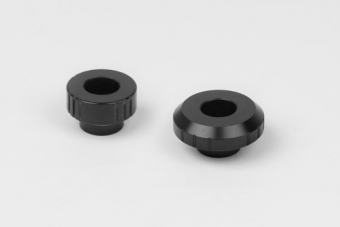 Adaptor pentru Mustiuce cu conector 510, Compatibil atomizor Jac Vapour S22 Top-fill, Material Plastic, Culoare negru
