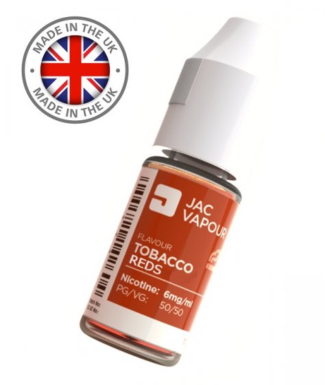 Lichid Tigara Electronica cu Nicotina Jac Vapour Blend 22 Stars and Stripes Tobacco (Tobacco Reds) 10ml, 50VG/50PG, Fabricat in UK