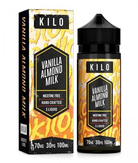 Lichid Tigara Electronica Handcrafted Kilo Vanilla Almond Milk 100ml, Calitate Premium, Fara Nicotina, 70VG / 30PG, Made in USA