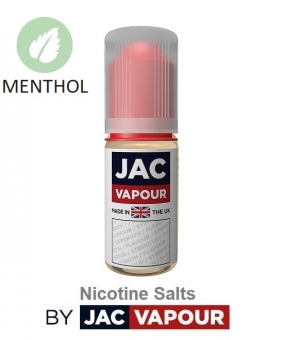 Lichid Tigara Electronica Premium cu Saruri de Nicotina Jac Vapour Smoking Tobacco Menthol, cu Nicotina, 30%VG 70%PG, Fabricat in UK