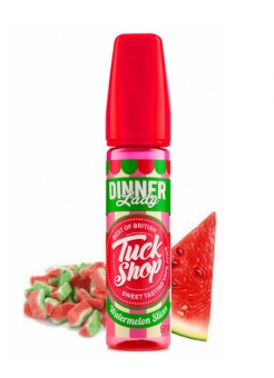 Lichid Tigara Electronica Premium Dinner Lady Tuck Shop Watermelon Slices, 50ml, Fara Nicotina, 70VG / 30PG, Fabricat in UK, Shortfill 60ml