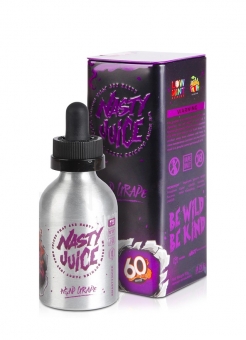 Lichid Tigara Electronica Premium Nasty Juice Asap Grape, 50ml, Fara Nicotina, 70VG / 30PG, Recipient 60ml