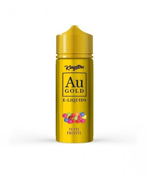 Lichid Vape Au Gold Tutti Frutti, 100ml, Fara Nicotina, 70%VG / 30%PG, Fabricat in UK, Shortfill 120ml
