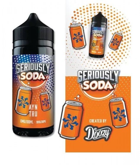 Lichid Vape Doozy Seriously Soda AYN Tru, 100ml, Fara Nicotina, 70VG / 30PG, Fabricat in UK, Shortfill 120ml, Premium