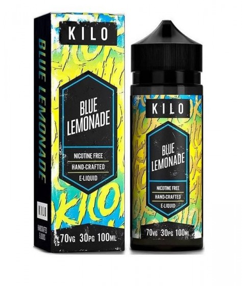 Lichid Vape Kilo Blue Lemonade, 100ml, Fara Nicotina, 70VG / 30PG, Fabricat in USA, Shortfill 120ml, Premium Handcrafted