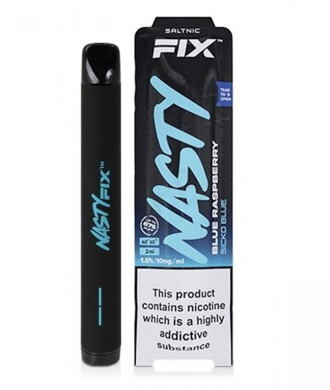 Nasty Air Fix V2 Sicko Blue, Nicotina  20mg / 10mg, Vape de Unica Folosinta, 675 Pufuri, 2 ml Capacitate, Calitate Premium