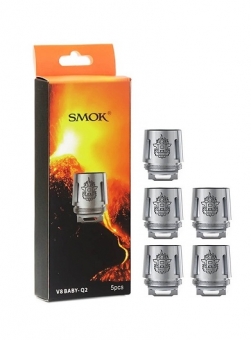Set 5 rezistente SMOK V8 Baby Q2 0.4 ohm, 40-80 W