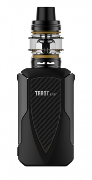Kit Tigara Electronica Vaporesso Tarot Baby Black, 2500 mAh, NRG SE Tank 2ml EU, 85 W, TC, 2 rezistente, Chip OMNI 4.0