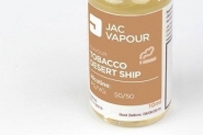 Lichid Tigara Electronica Vape cu Nicotina Jac Vapour Desert Ship Tobacco 10ml, 50%VG 50%PG, Fabricat in UK, calitate Premium 	 